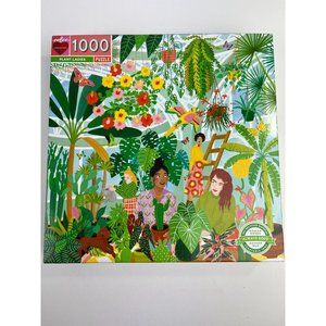 Eeboo 1000 Piece Plant Ladies  Jigsaw Puzzle 23"x23'" New/Open Box